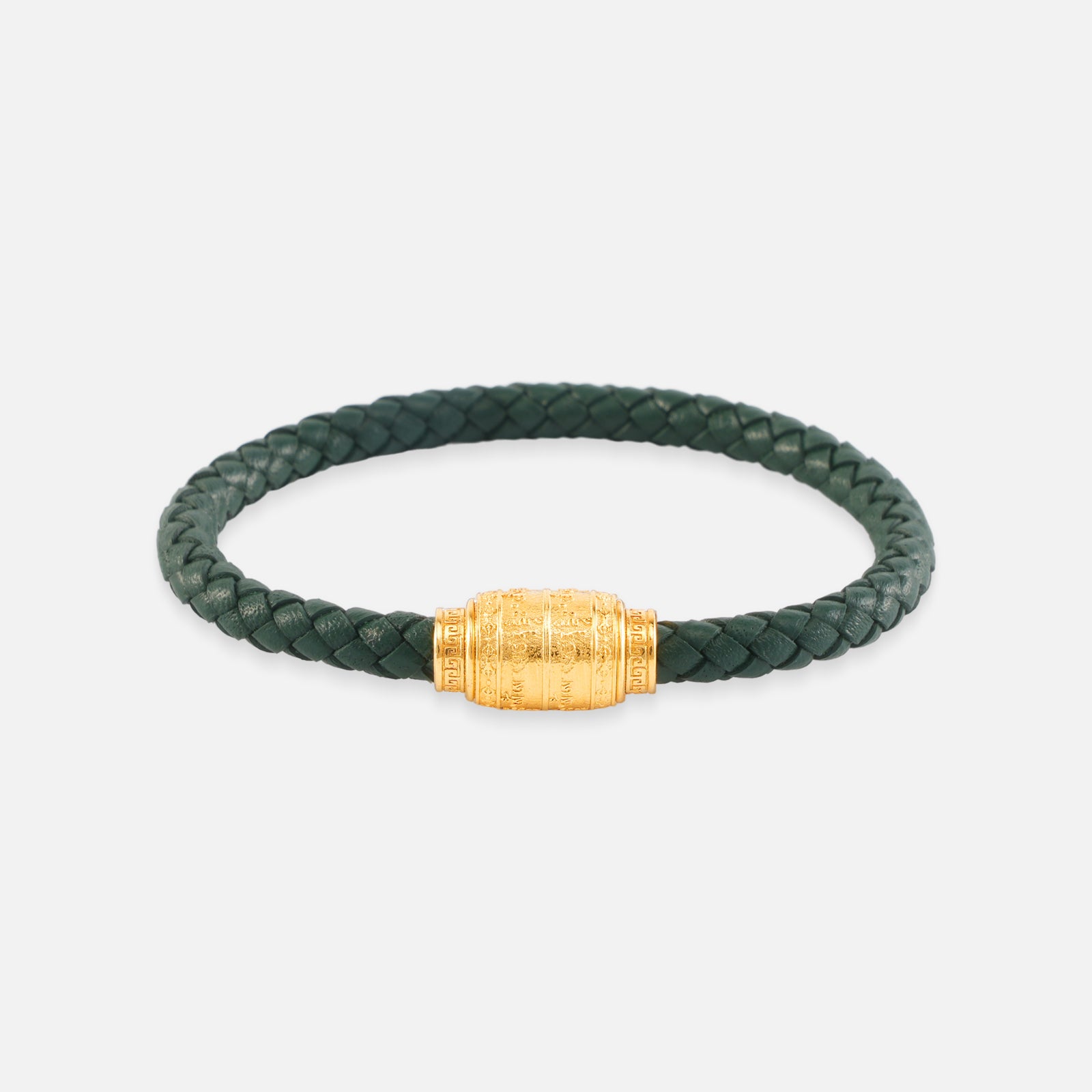 Manjushri Wisdom Bracelet · Study & Focus · Luxury Spiritual Jewelry · Green