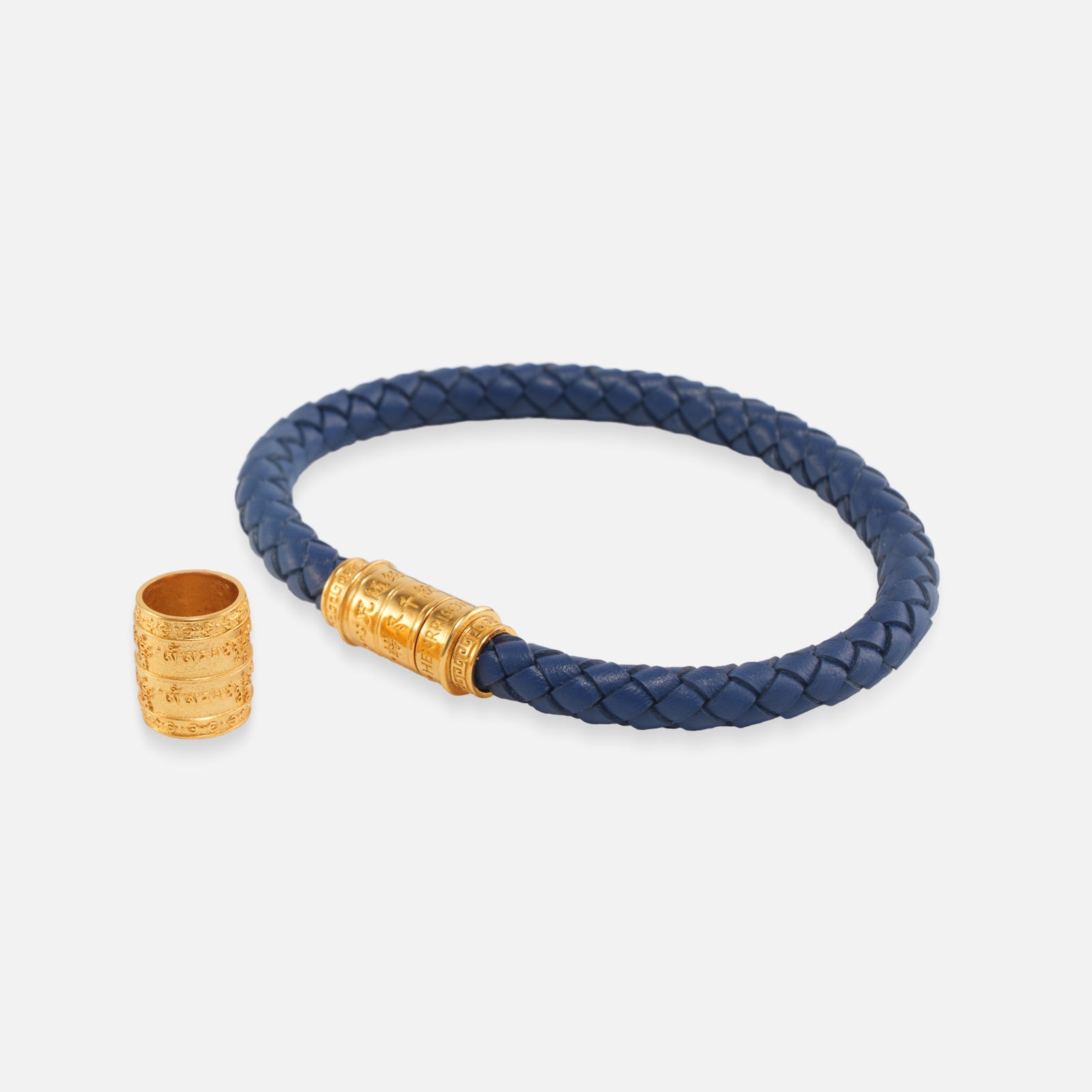 Manjushri Wisdom Bracelet · Study & Focus · Luxury Spiritual Jewelry · Blue
