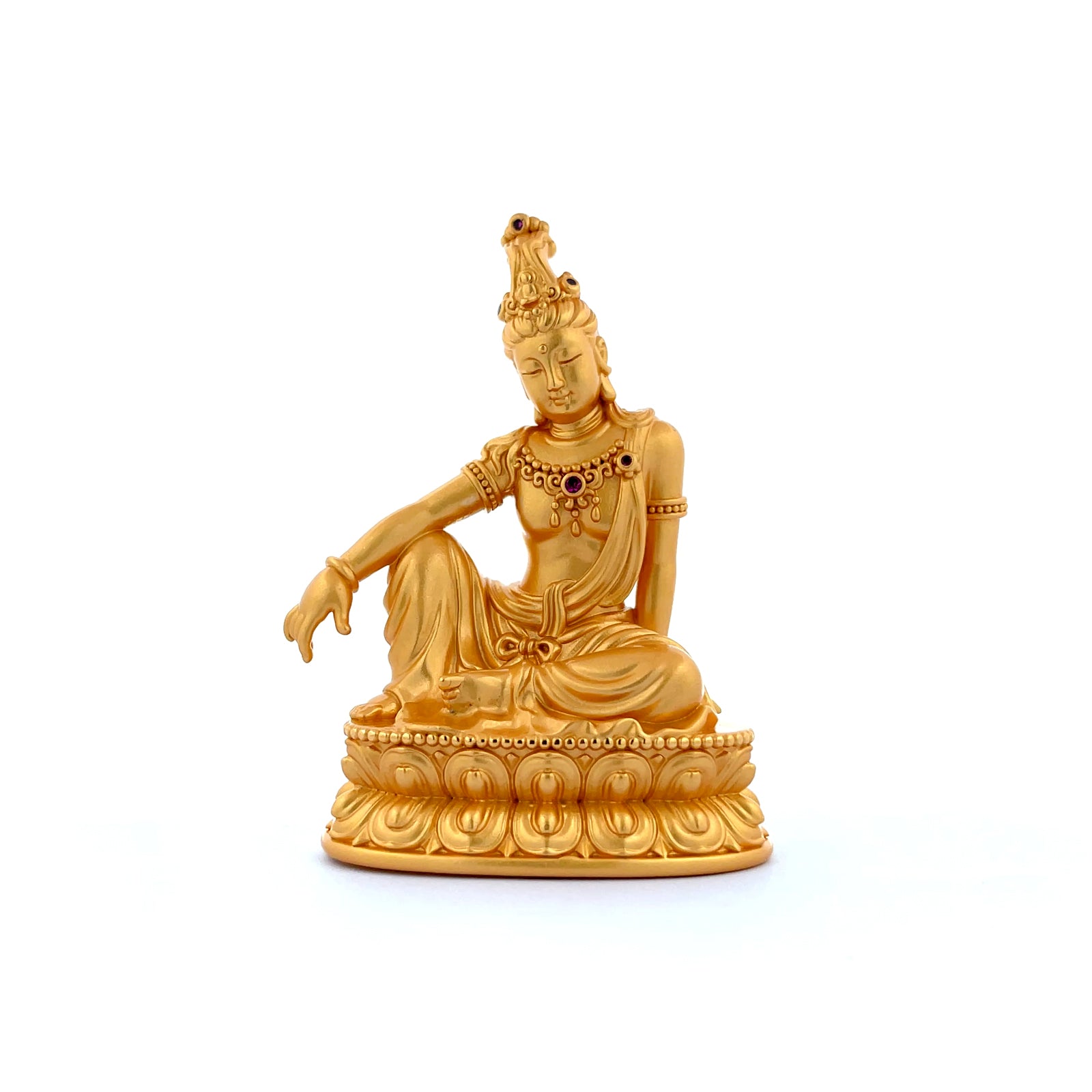 Devotional Statue · Avalokiteshvara · Water-Moon Form · Copper, Gilt · Henrrison · LC 2324