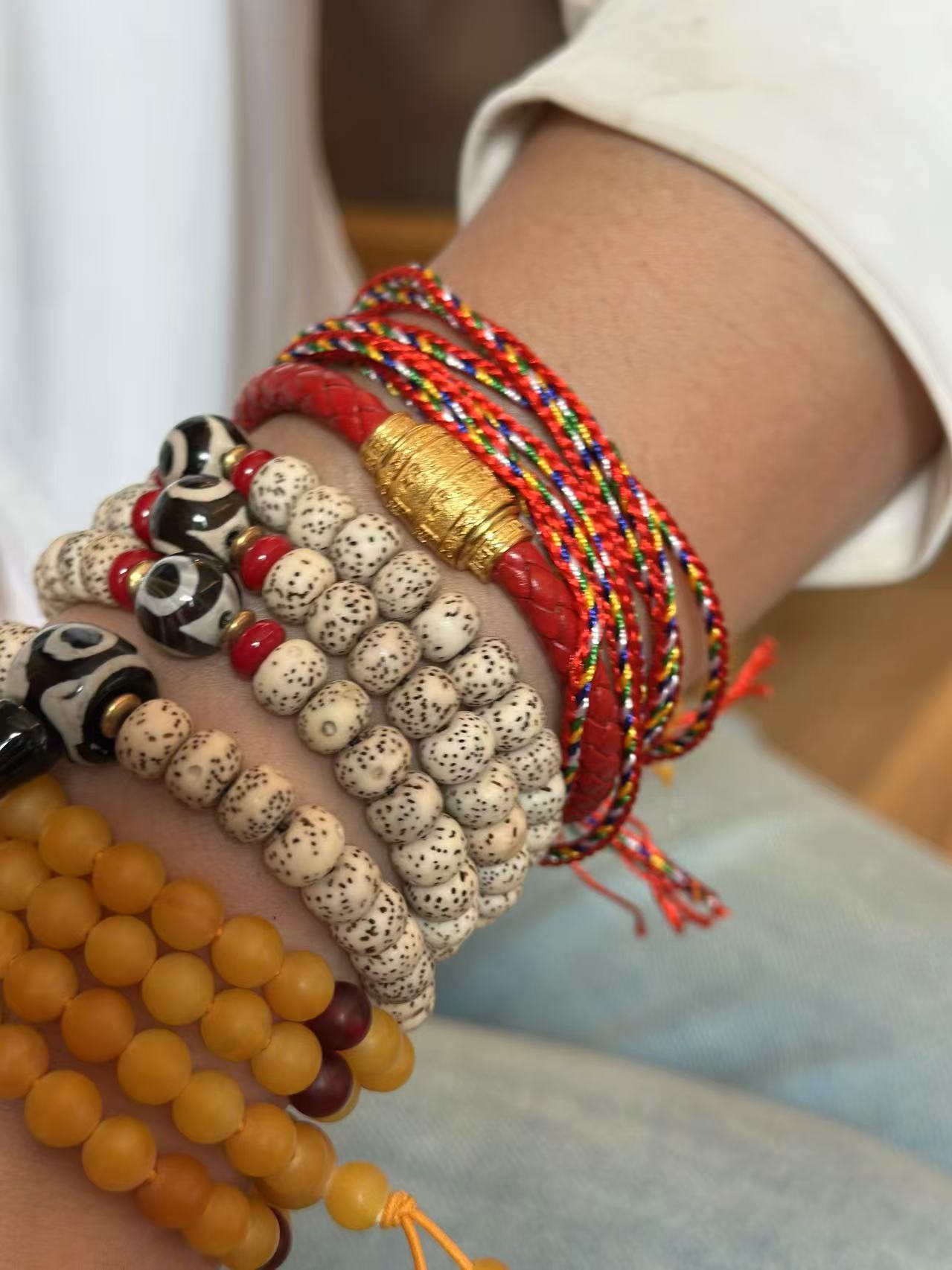 Yellow Dzambhala (Wealth Mantra) · Abundance · Wealth & Fortune · Luxury Spiritual Jewelry · Black
