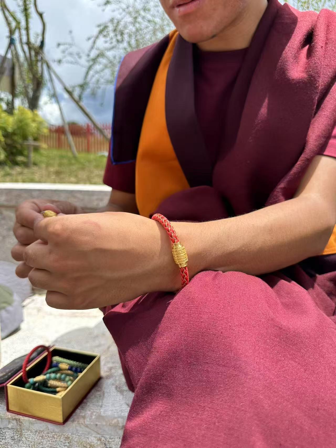 Green Tara (Heart Mantra) · Protection · Safety & Healing · Luxury Spiritual Jewelry · Red