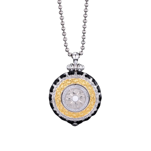 Devotional Pendant · Acala · Rooster Zodiac · Eight Guardian Figures · Silver, Gilt · Henrrison · LCP 2260