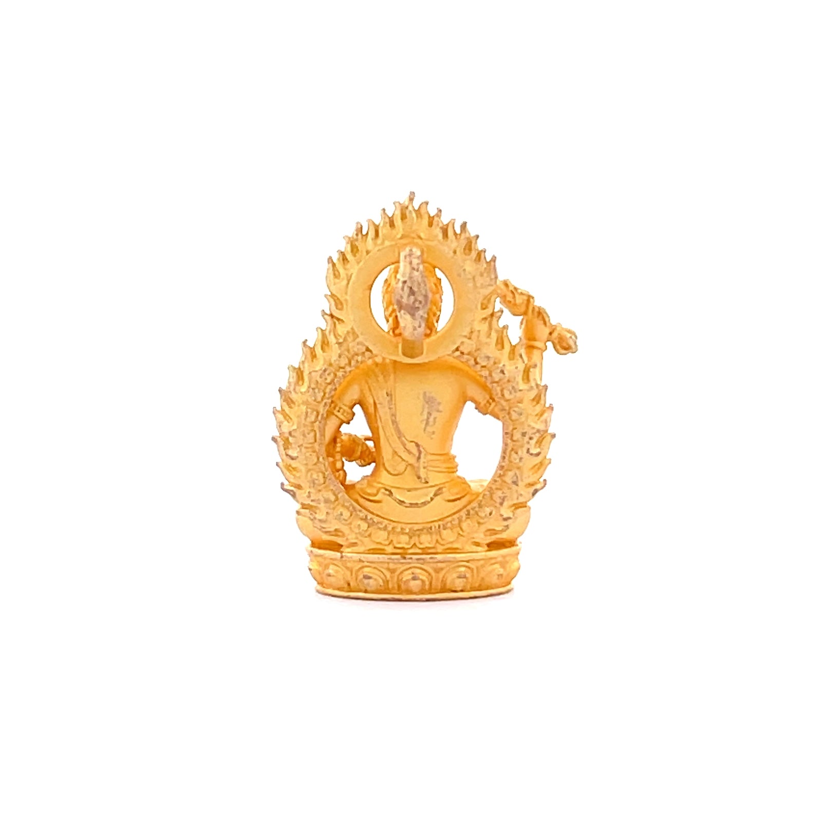 Henrrison LCP1241 · Acala Bodhisattva Sacred 925 Silver Pendant/Statue-Guardian Deity for the Rooster Zodiac · Gilded 22K Genuine Gold Finish