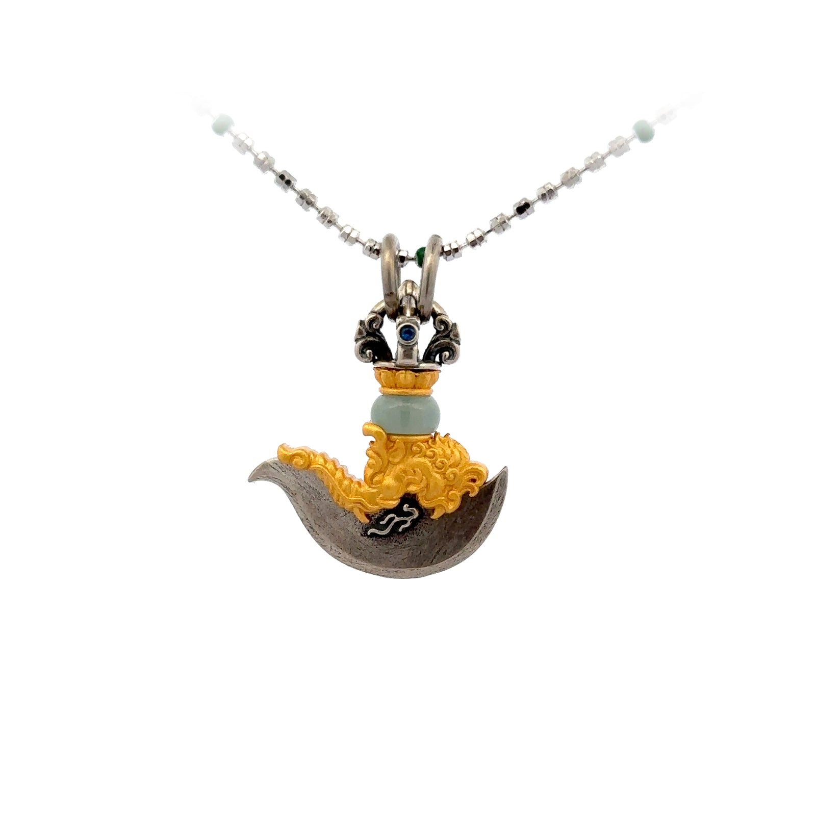 Devotional Pendant · Phurba · Silver, Gilt · Henrrison · LCP 1459