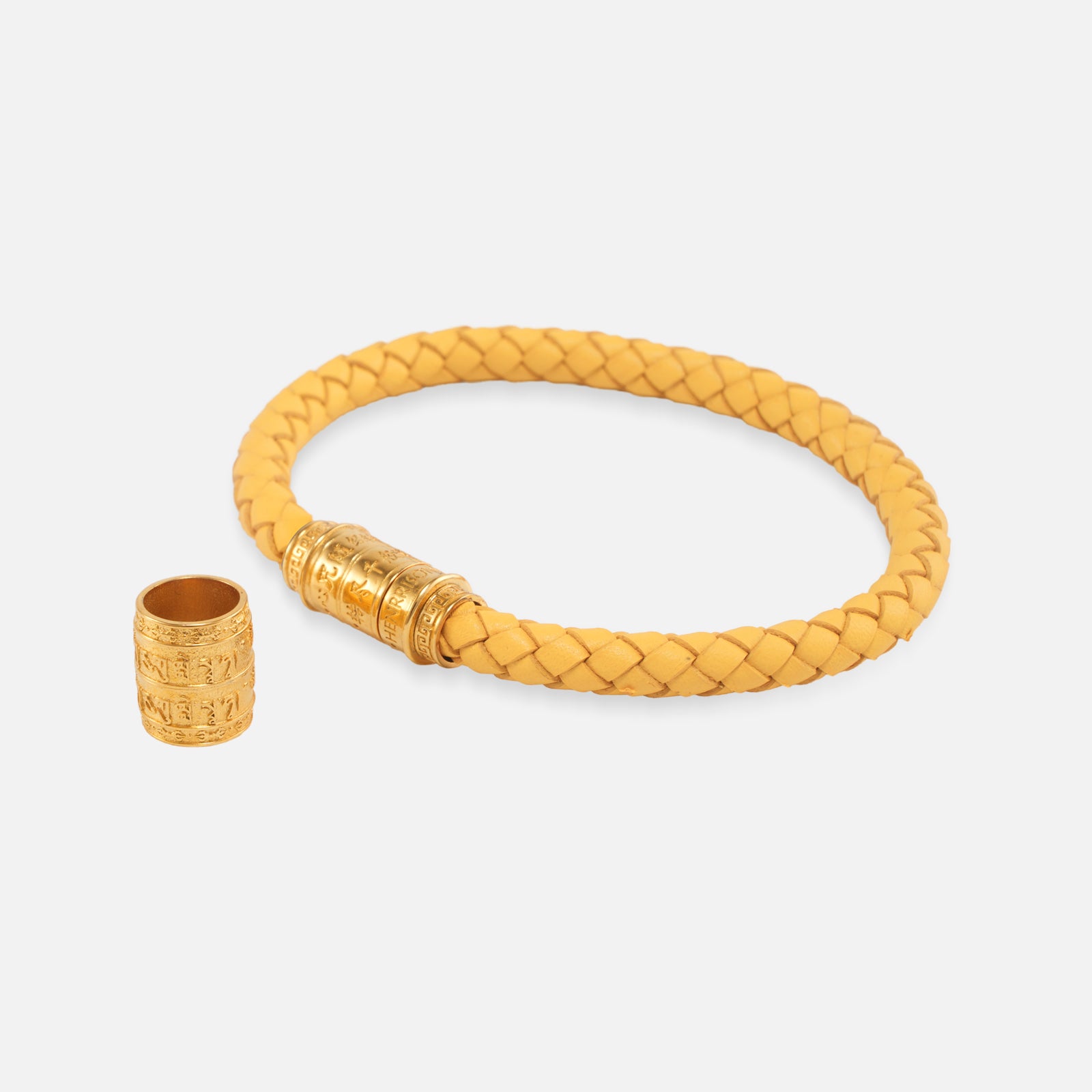 Guru Rinpoche (Padmasambhava Mantra) · Power · Strength & Courage · Luxury Spiritual Jewellery · Yellow