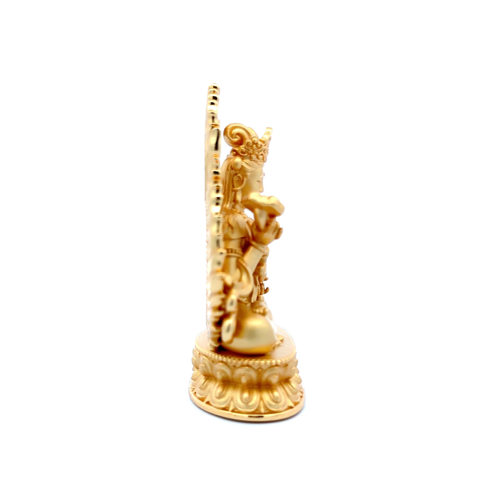 Henrrison LCSamantabhadra · Samantabhadra Copper Sacred Statue · Gilded 22K Genuine Gold Finish