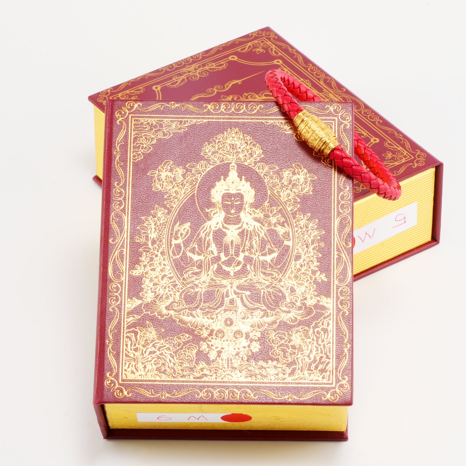 Six-Syllable Mantra (Avalokiteshvara’s Heart Mantra) · Compassion & Emotional Release · Luxury Spiritual Jewelry · Red
