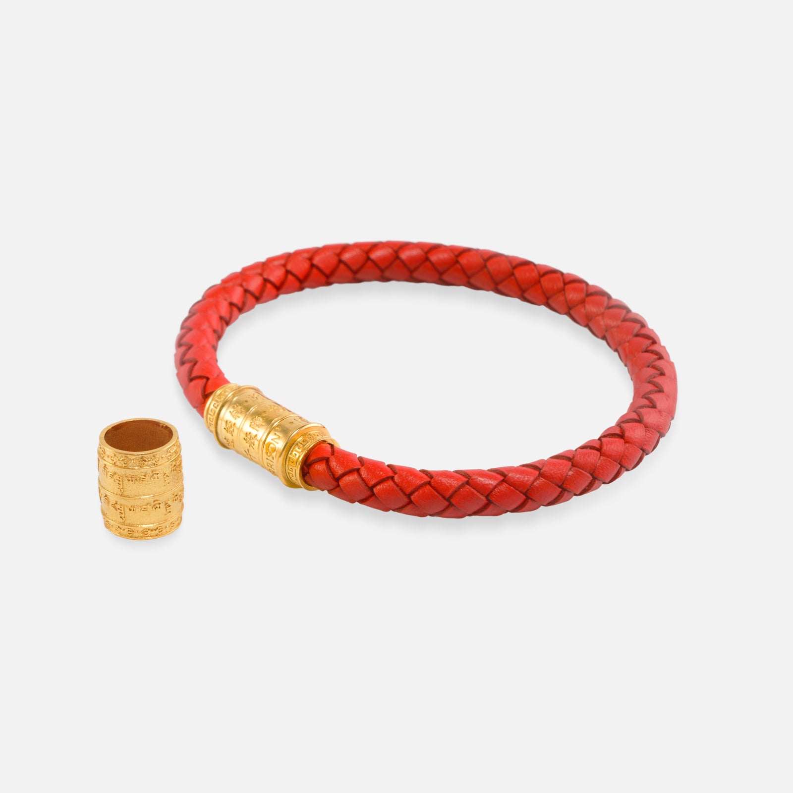 Yellow Dzambhala (Wealth Mantra) · Abundance · Wealth & Fortune · Luxury Spiritual Jewelry · Red