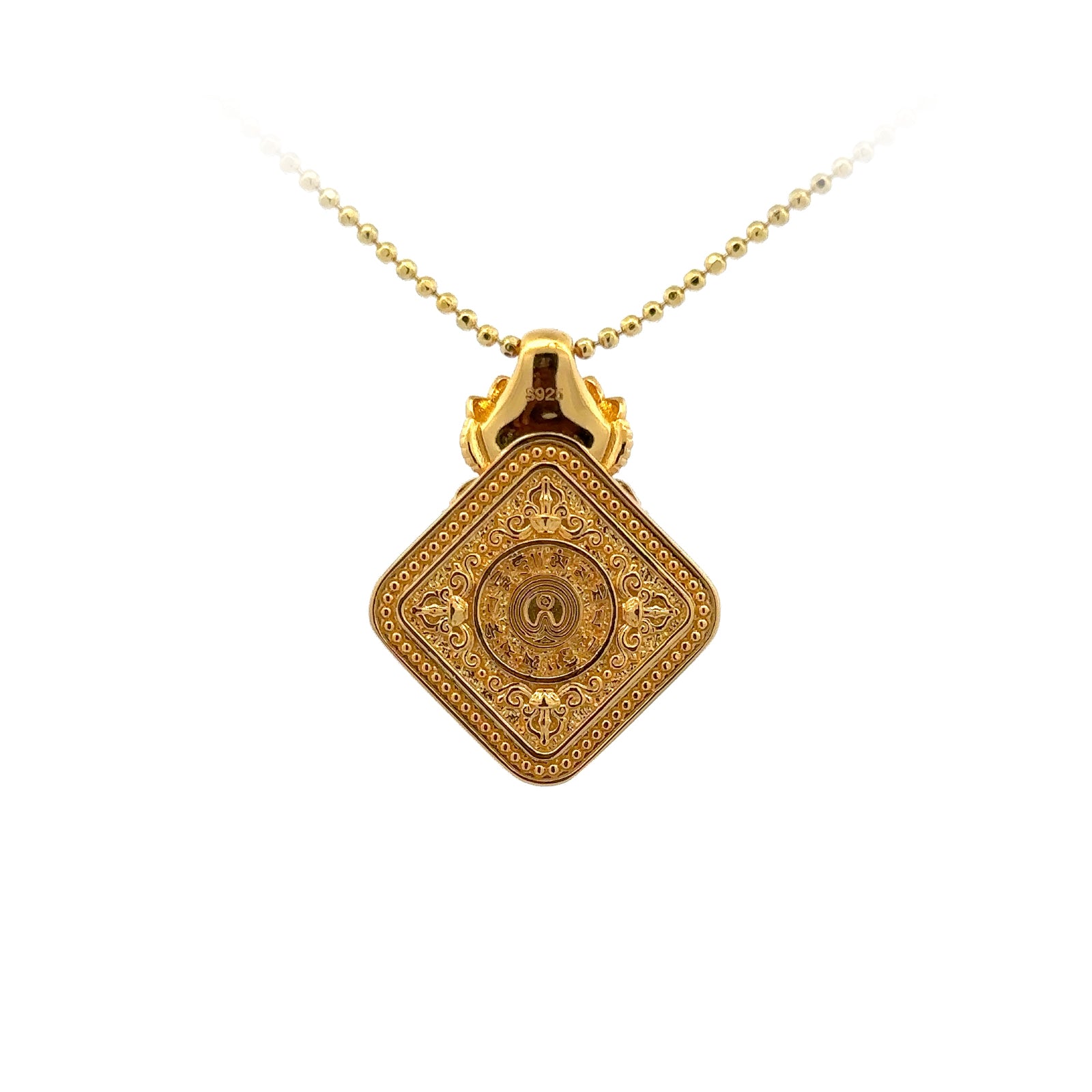 Devotional Pendant · Zaqi Ram Vajra Axe · Silver, Gilt · Henrrison · LCP 1725 G