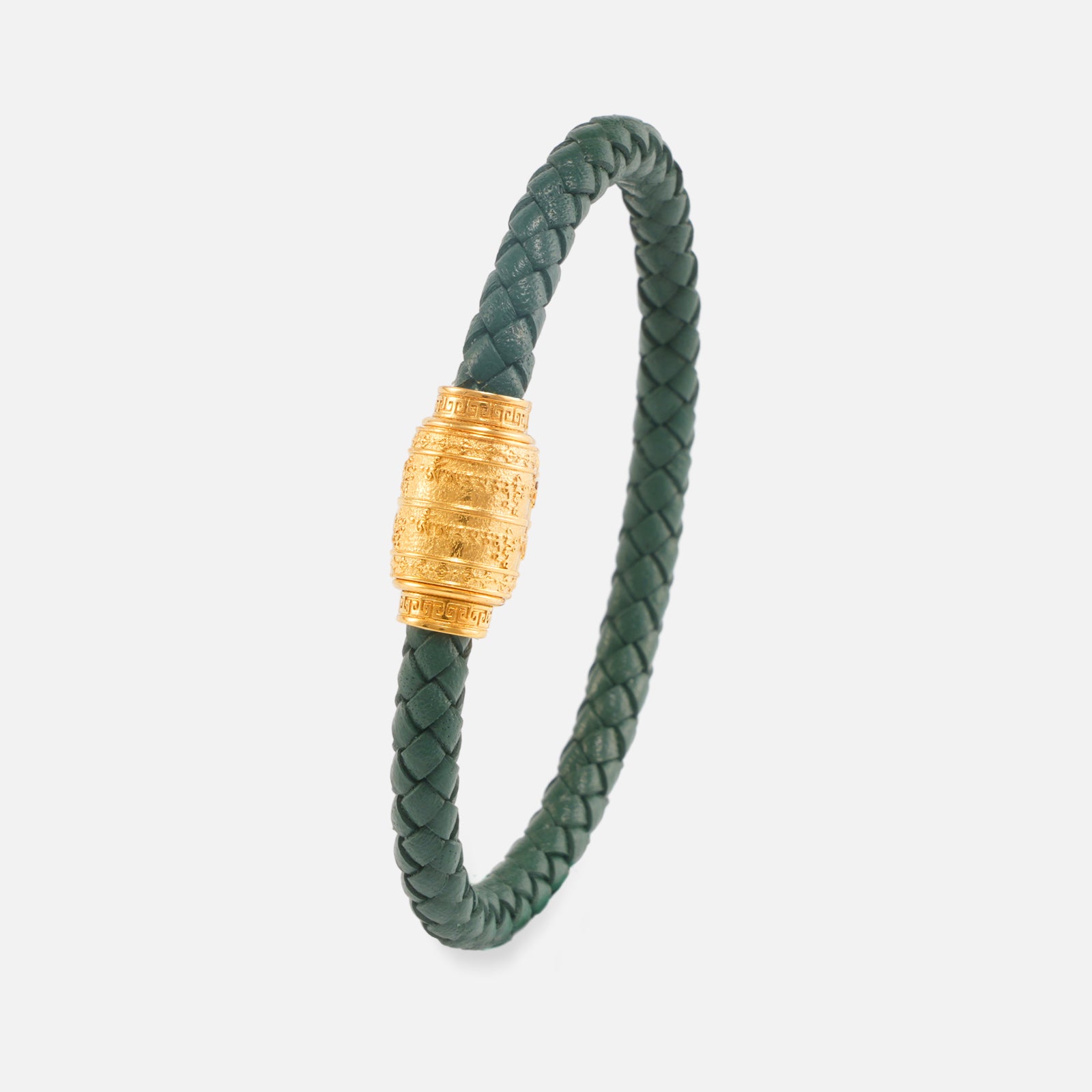 Manjushri Wisdom Bracelet · Study & Focus · Luxury Spiritual Jewelry · Green