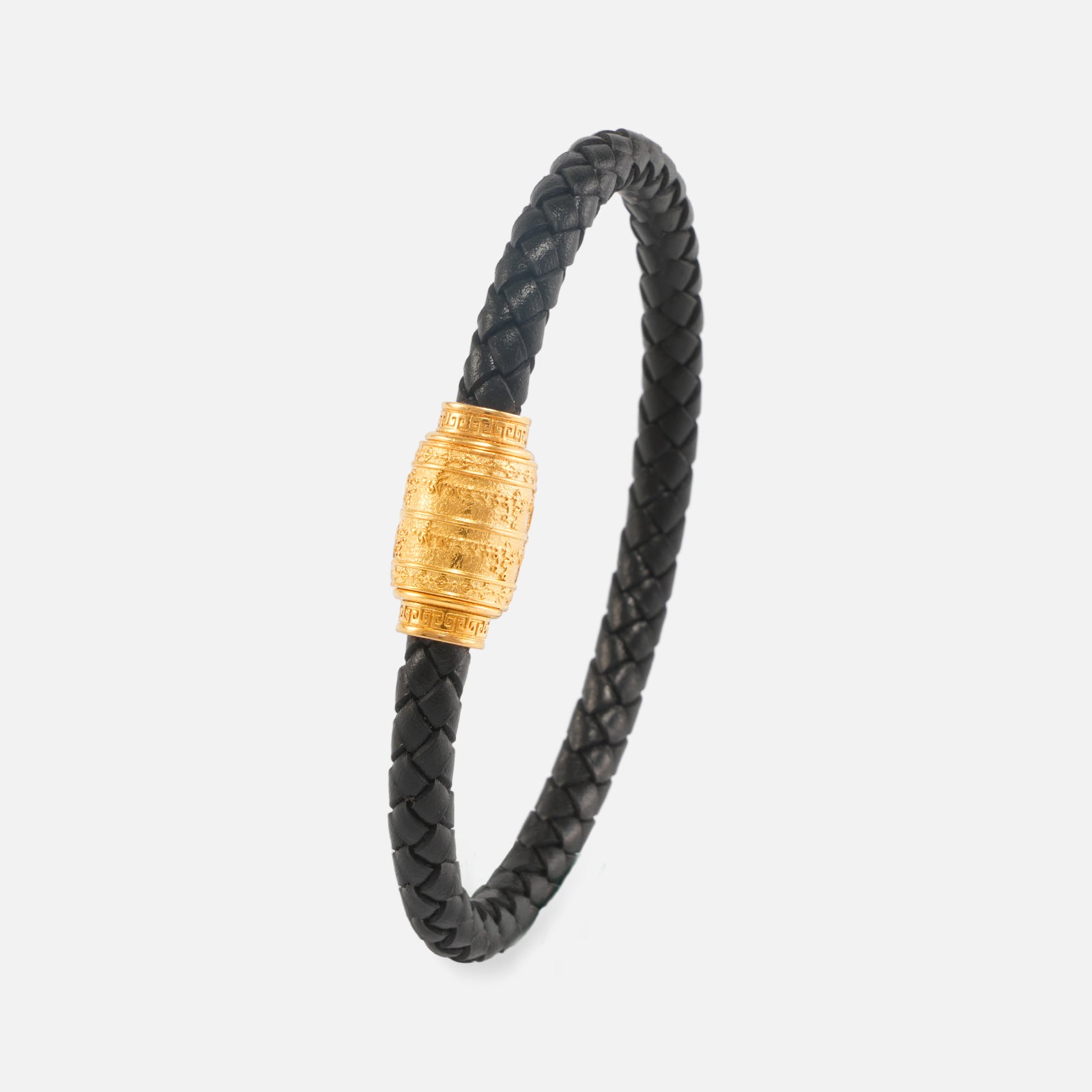Manjushri Wisdom Bracelet · Study & Focus · Luxury Spiritual Jewelry · Black
