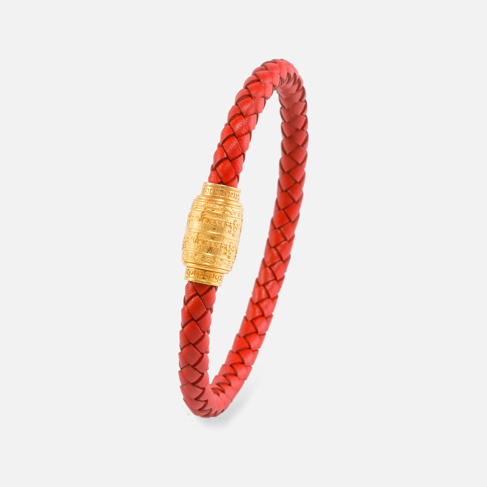 Manjushri Wisdom Bracelet · Study & Focus · Luxury Spiritual Jewelry · Red