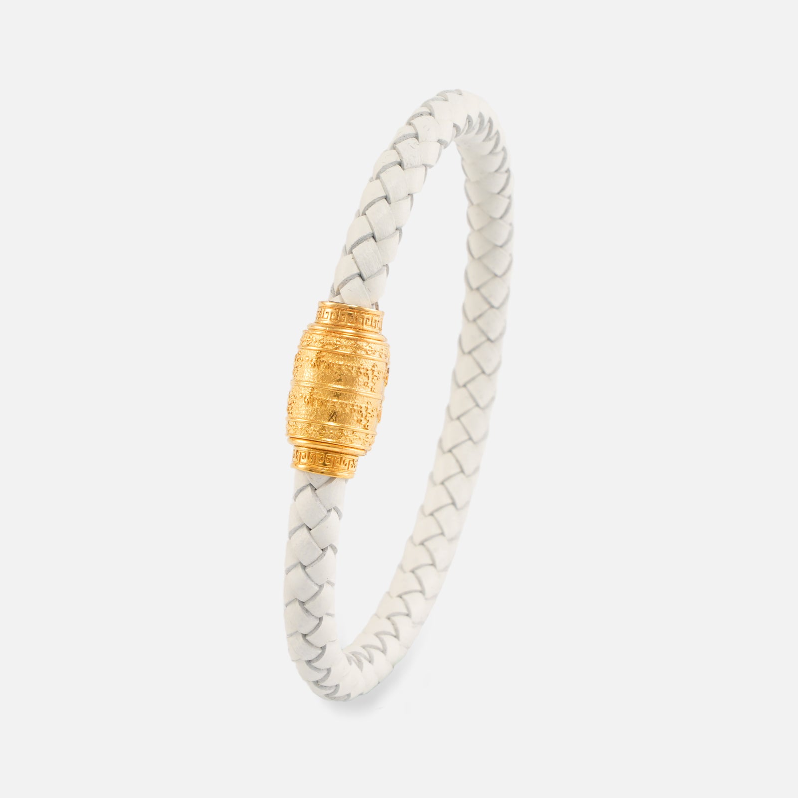 Manjushri Wisdom Bracelet · Study & Focus · Luxury Spiritual Jewelry · White
