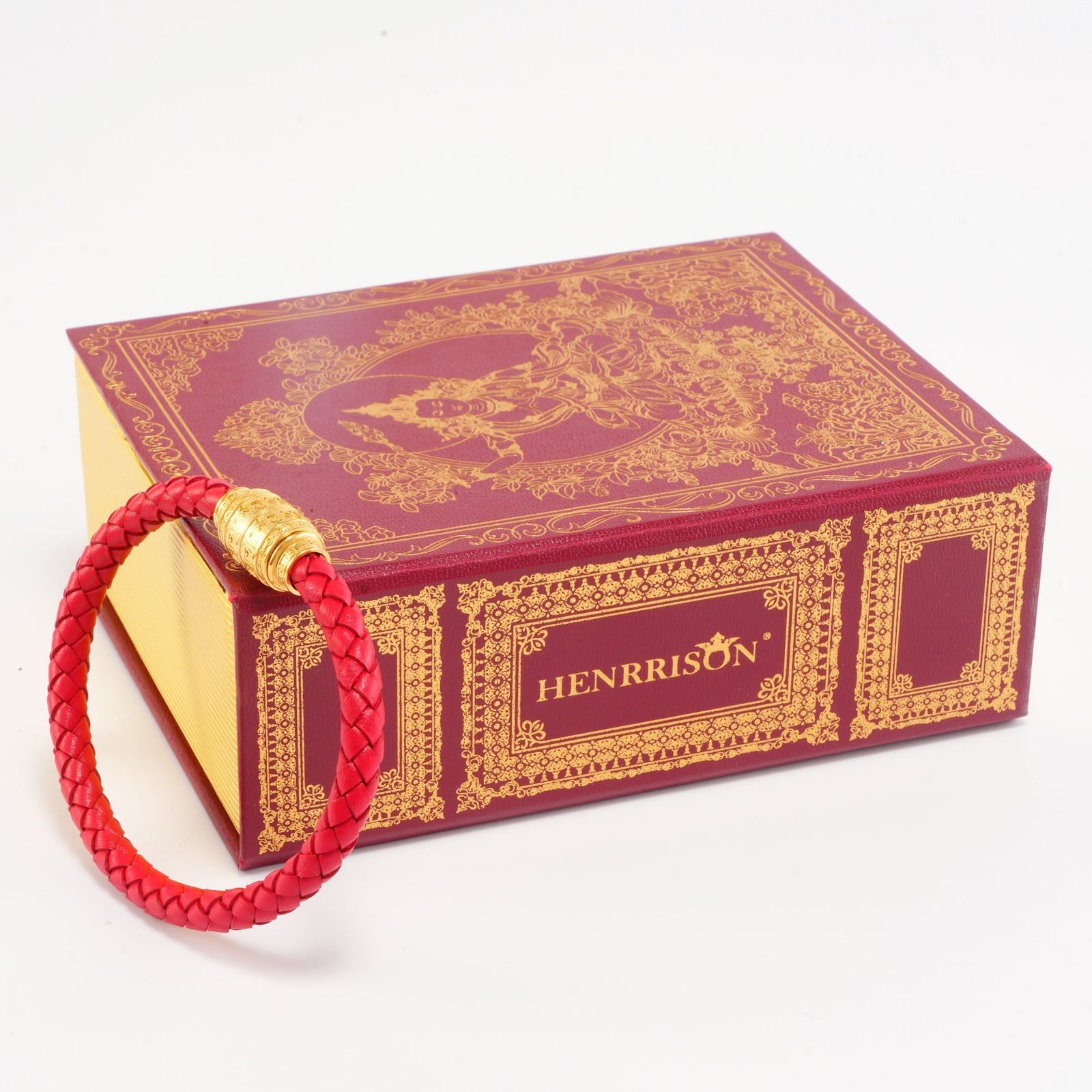 Yellow Dzambhala (Wealth Mantra) · Abundance · Wealth & Fortune · Luxury Spiritual Jewelry · Red