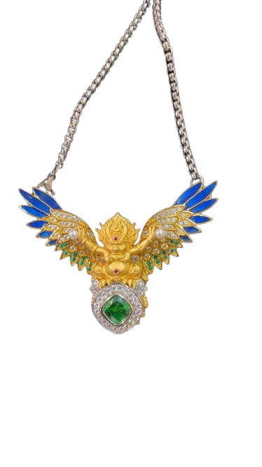 Devotional Pendant · Garuda · Silver, Gilt · Henrrison · LCP 1394