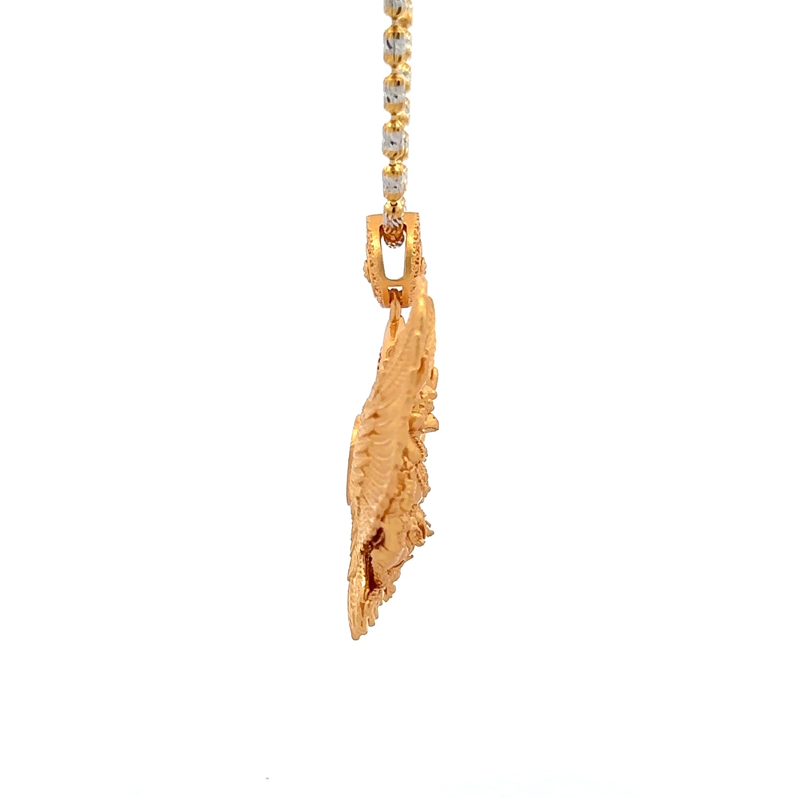 Devotional Pendant · Golden Garuḍa · Silver, Gilt · Henrrison · LCP 1808 B