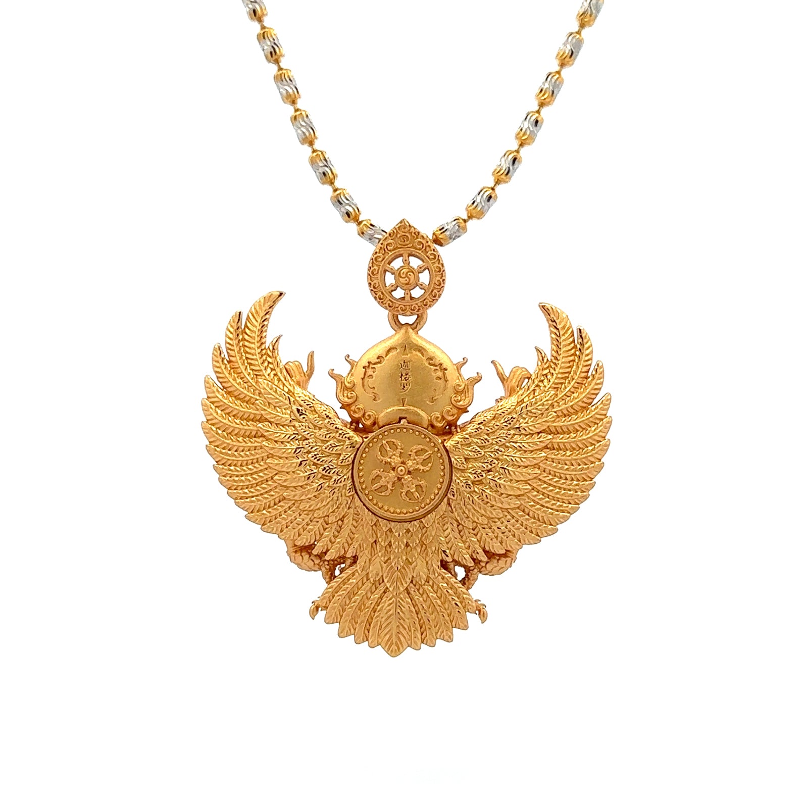 Devotional Pendant · Golden Garuḍa · Silver, Gilt · Henrrison · LCP 1808 B