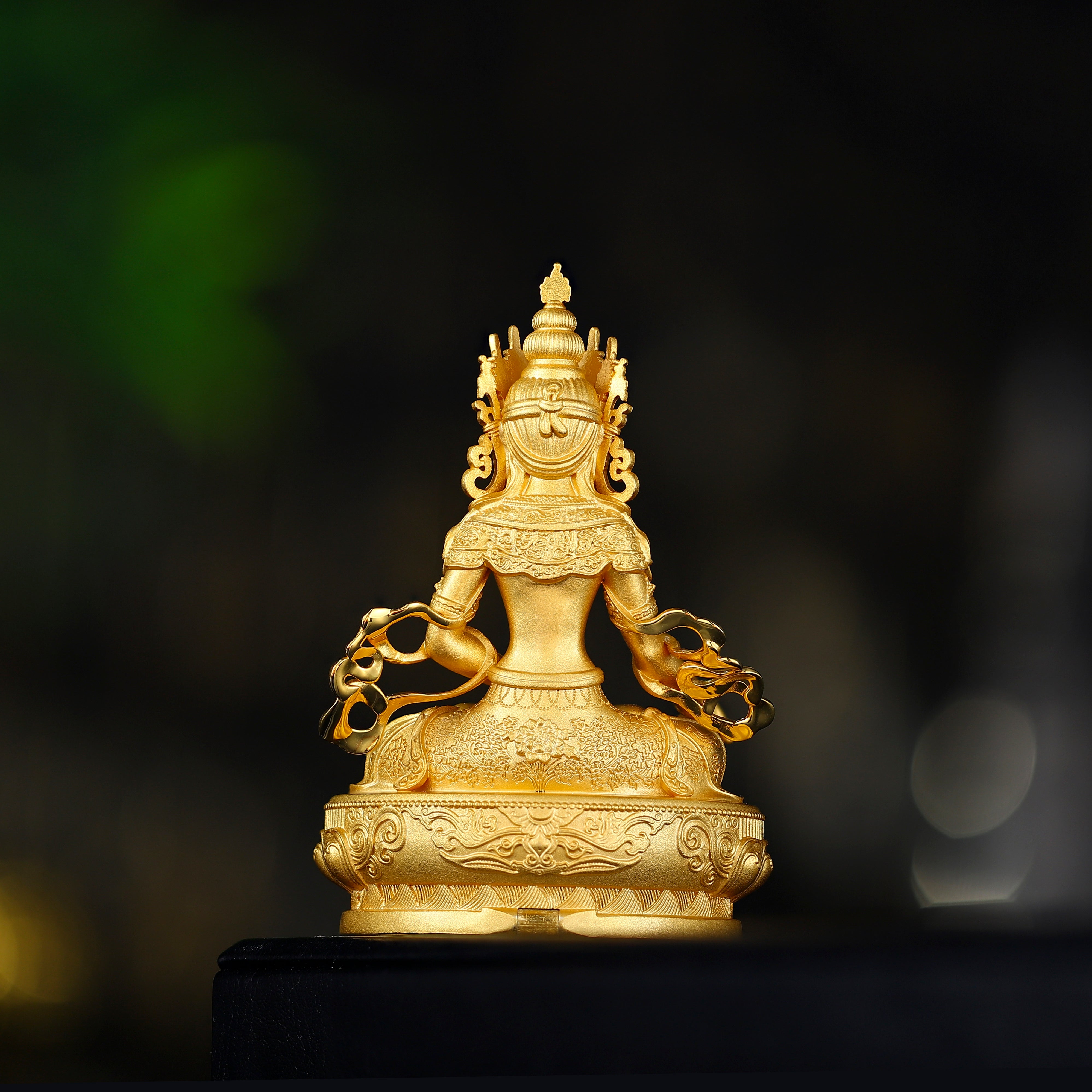 Devotional Statue · Kṣitigarbha Bodhisattva · Copper, Gilt · Henrrison · LCT 2675