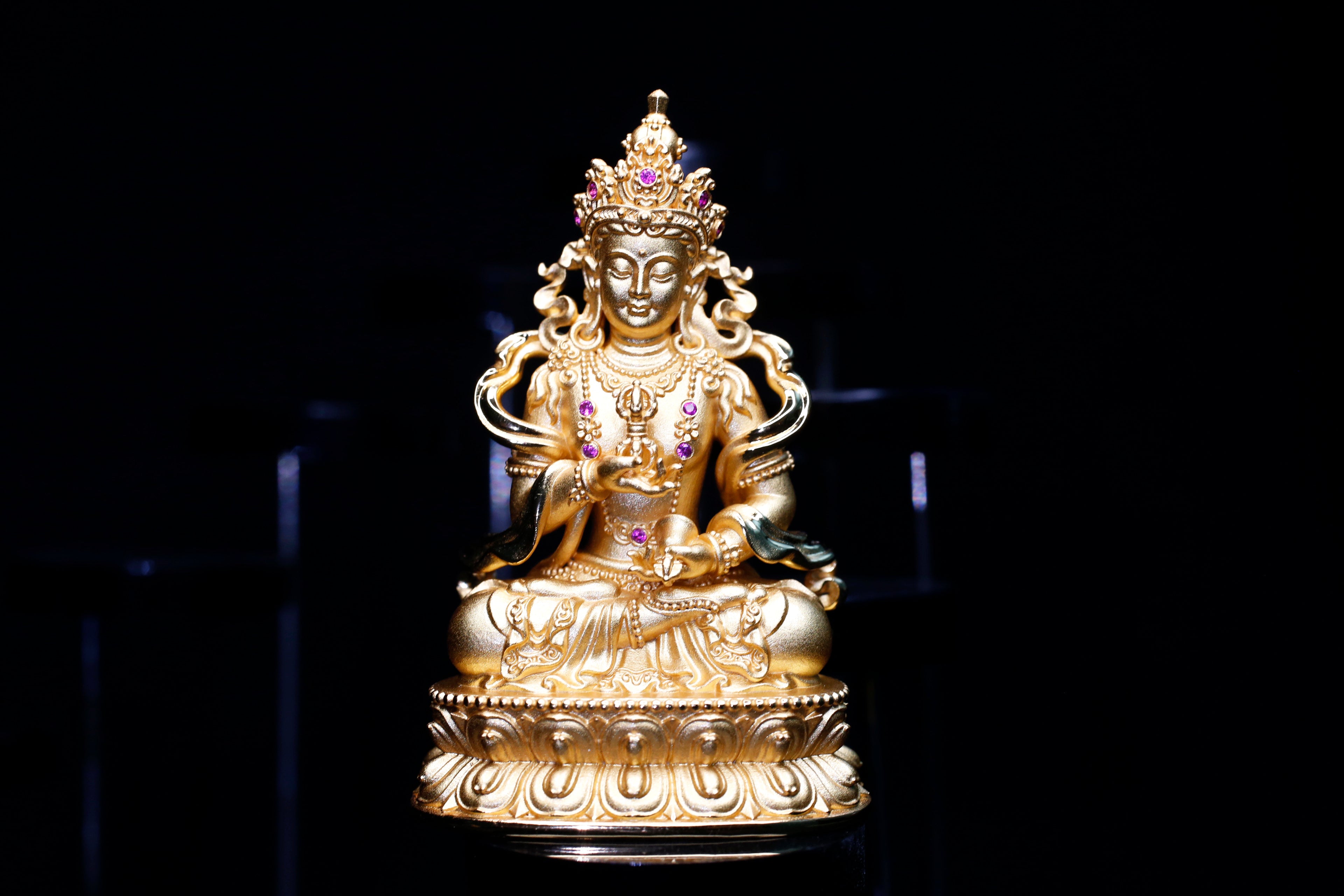Devotional Statue · Vajrasattva · Copper, Gilt · Henrrison · LC 2325
