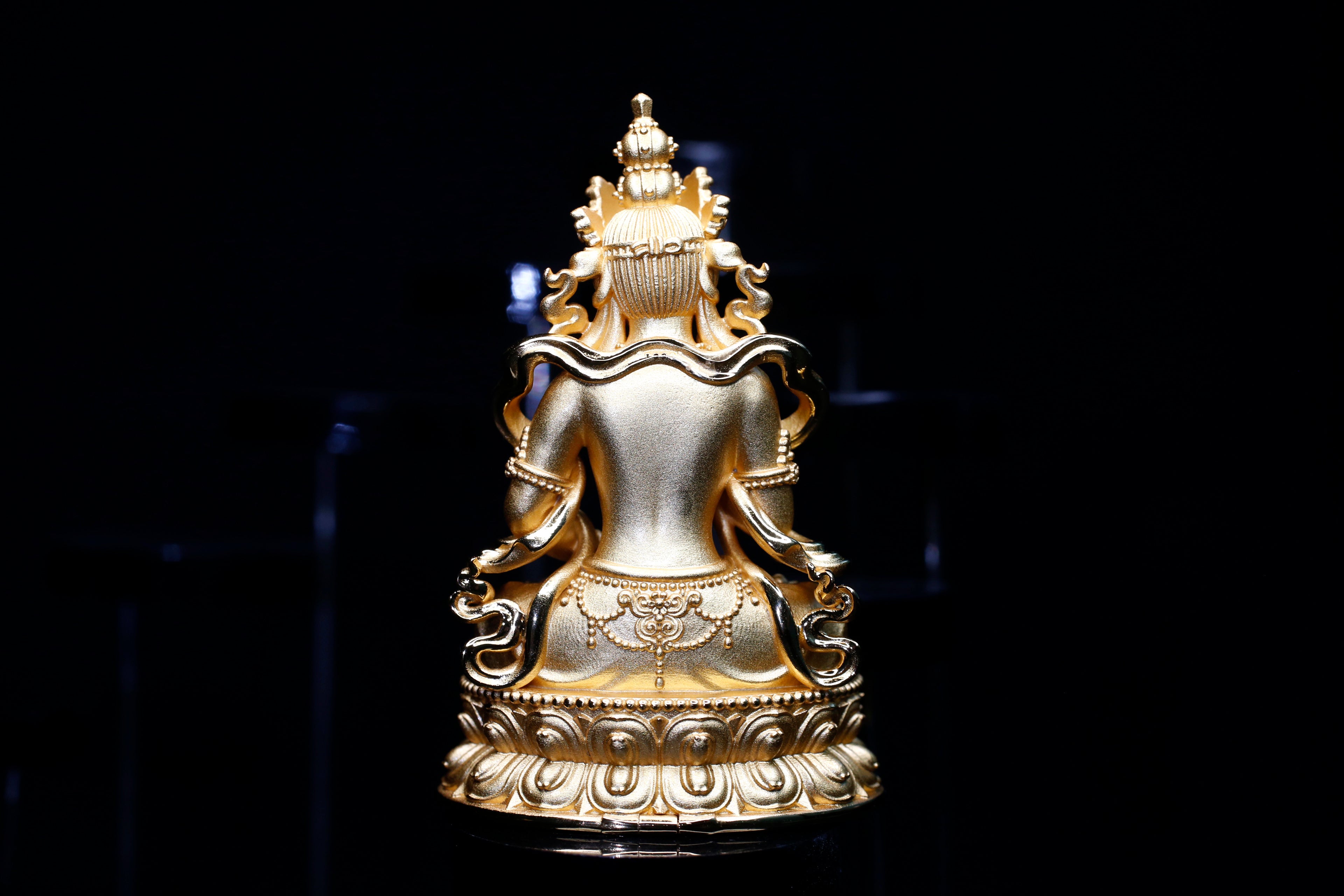 Devotional Statue · Vajrasattva · Copper, Gilt · Henrrison · LC 2325