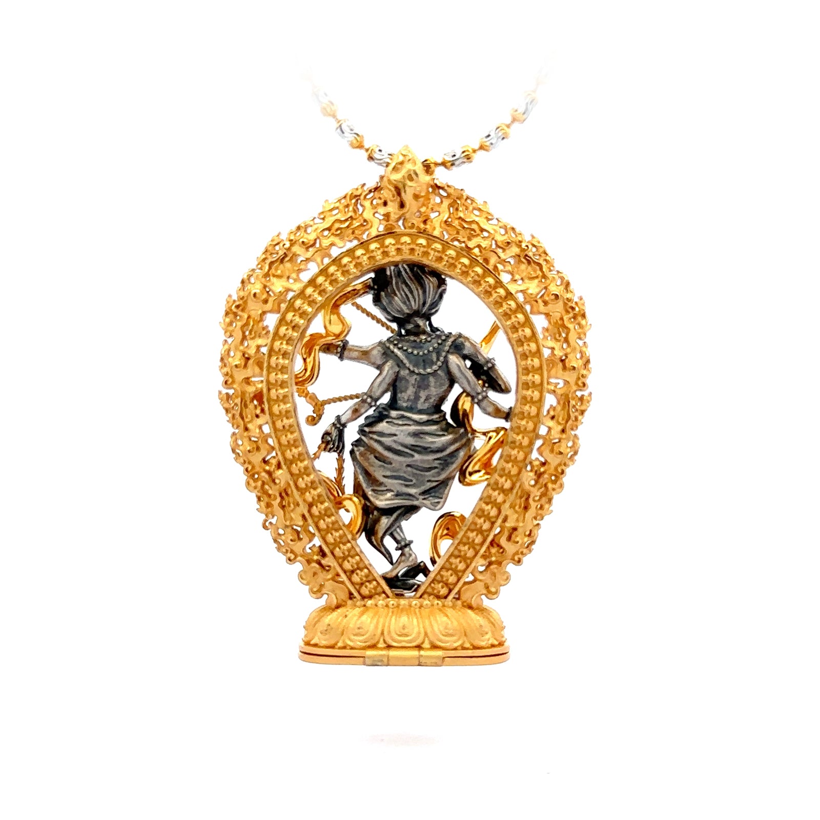 Devotional Pendant · Kurukullā · Silver, Gilt · Henrrison · LCP 2619