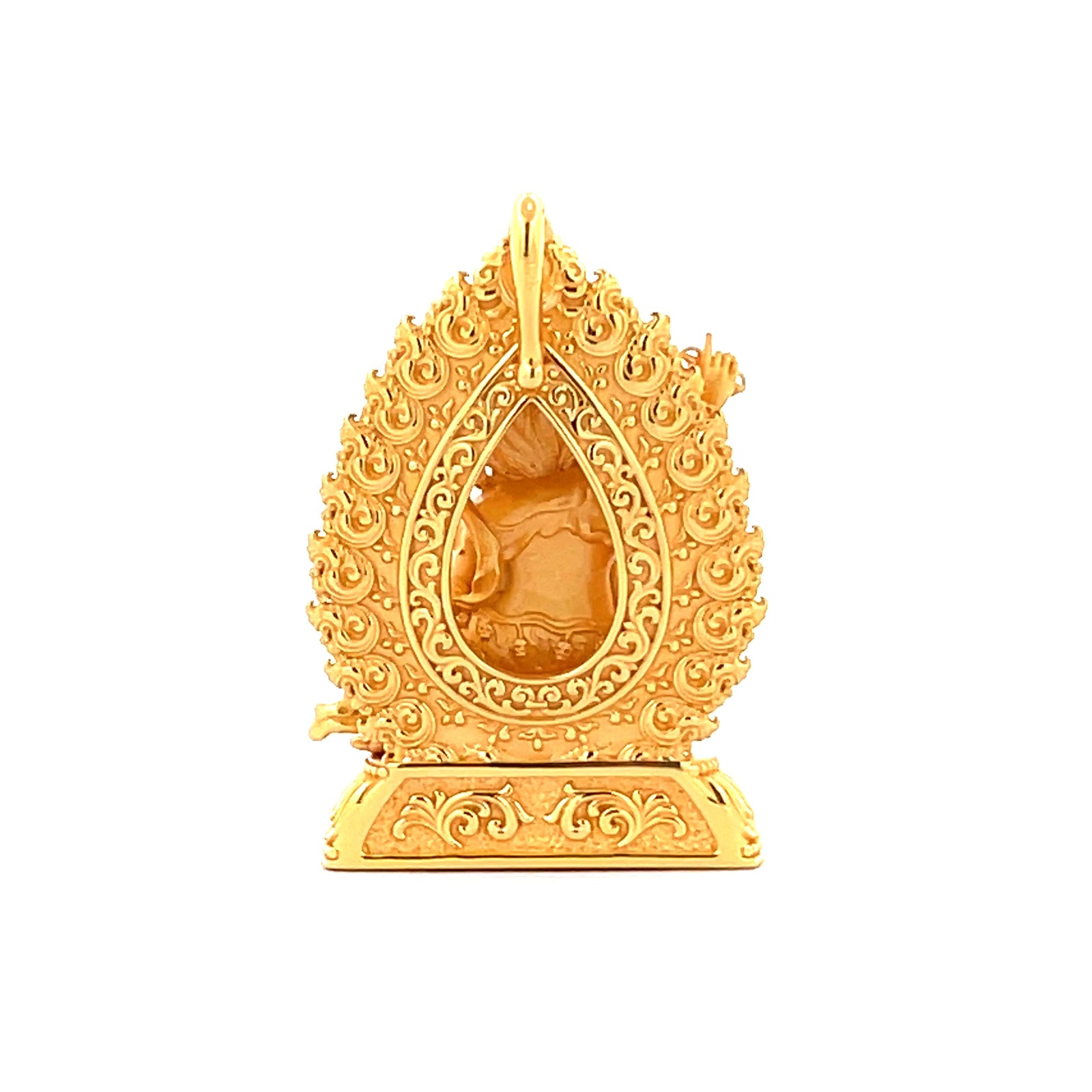 Devotional Pendant · Statue · Mahākāla · Silver, Gilt · Henrrison · LCP 1835
