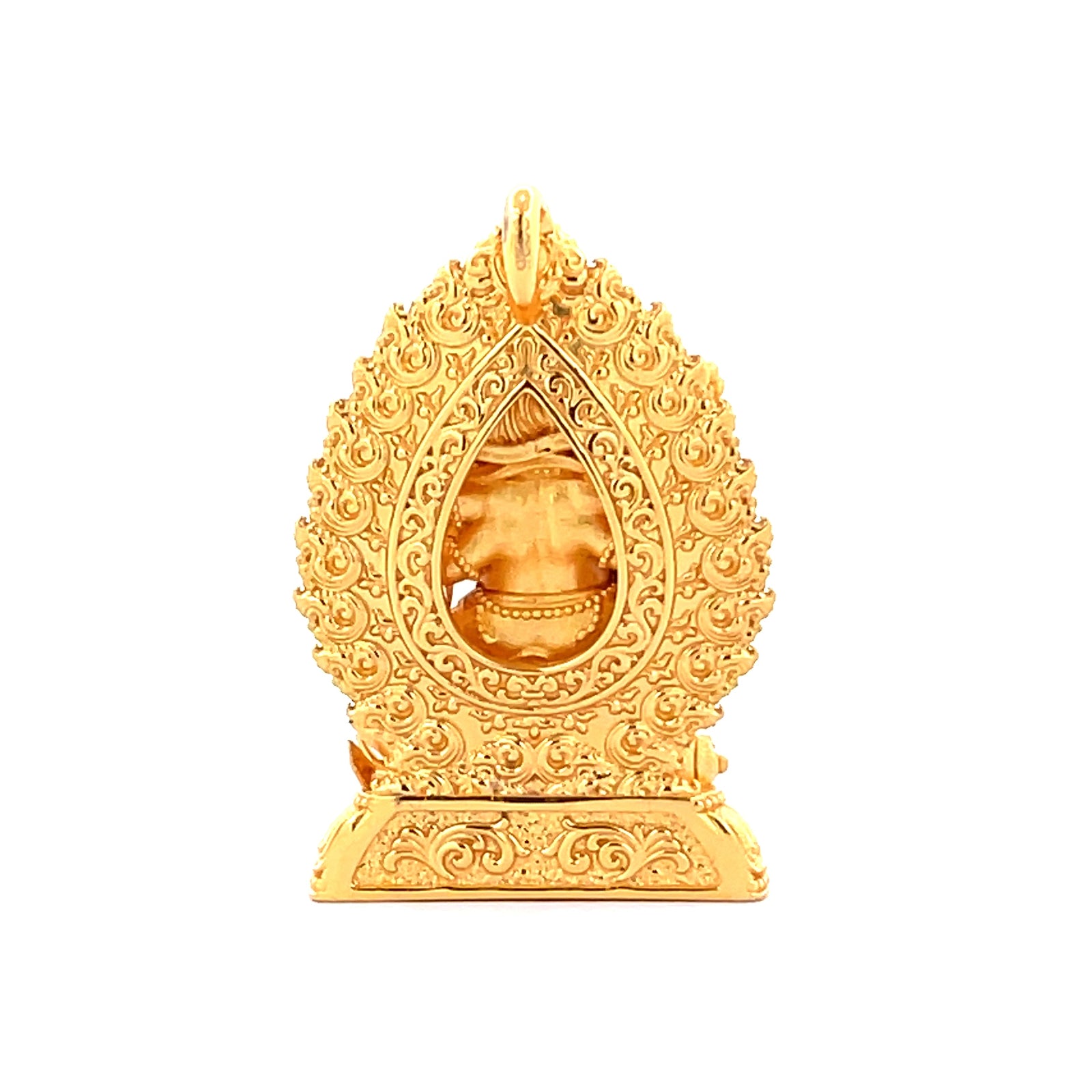 Devotional Pendant · Statue · Mahākāla · Silver, Gilt · Henrrison · LCP 1835