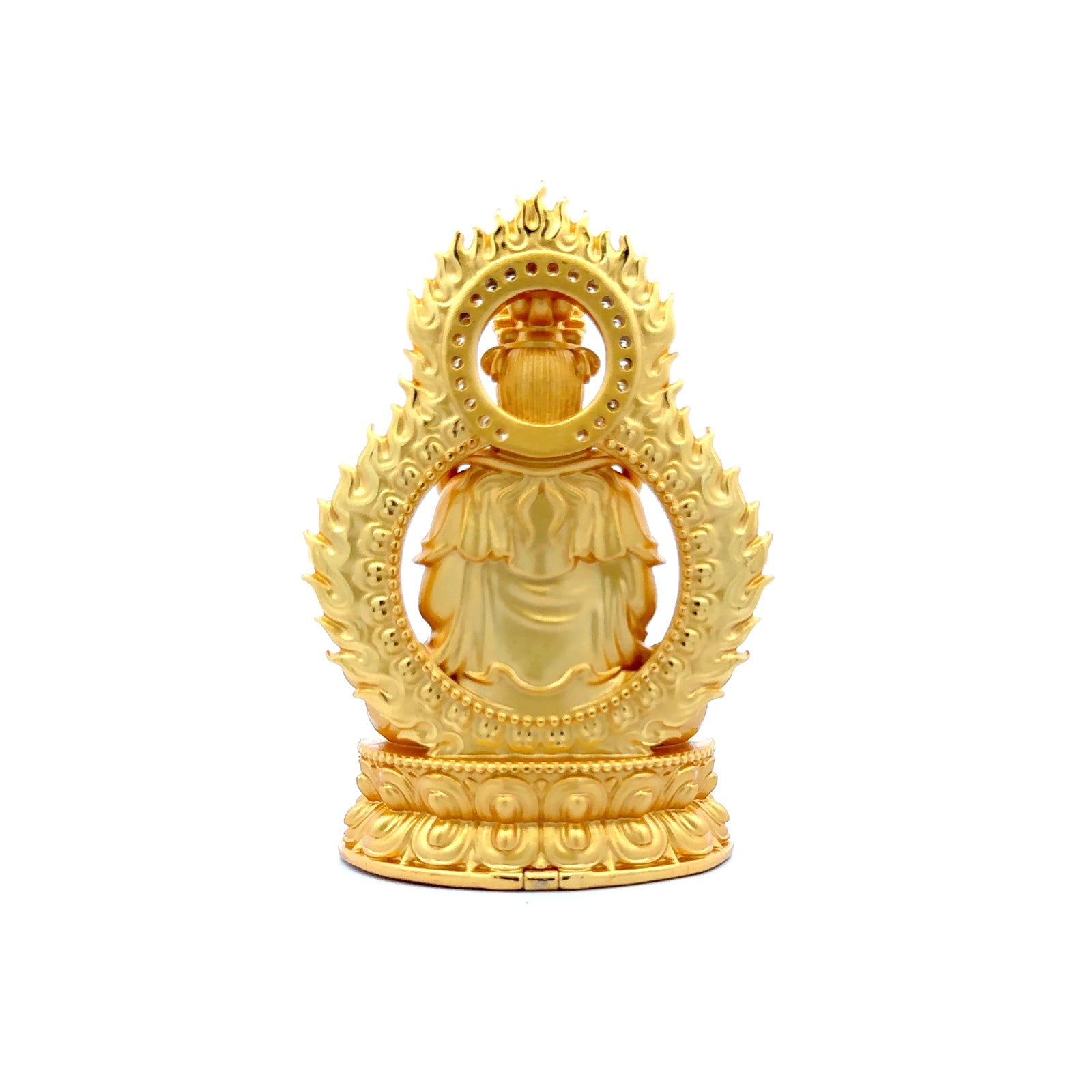 Henrrison LCMahāsthāmaprāpta · Mahāsthāmaprāpta Copper Sacred Statue · Gilded 22K Genuine Gold Finish