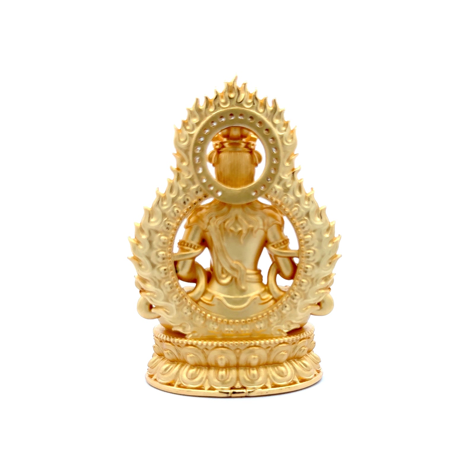 Henrrison LCSamantabhadra · Samantabhadra Copper Sacred Statue · Gilded 22K Genuine Gold Finish