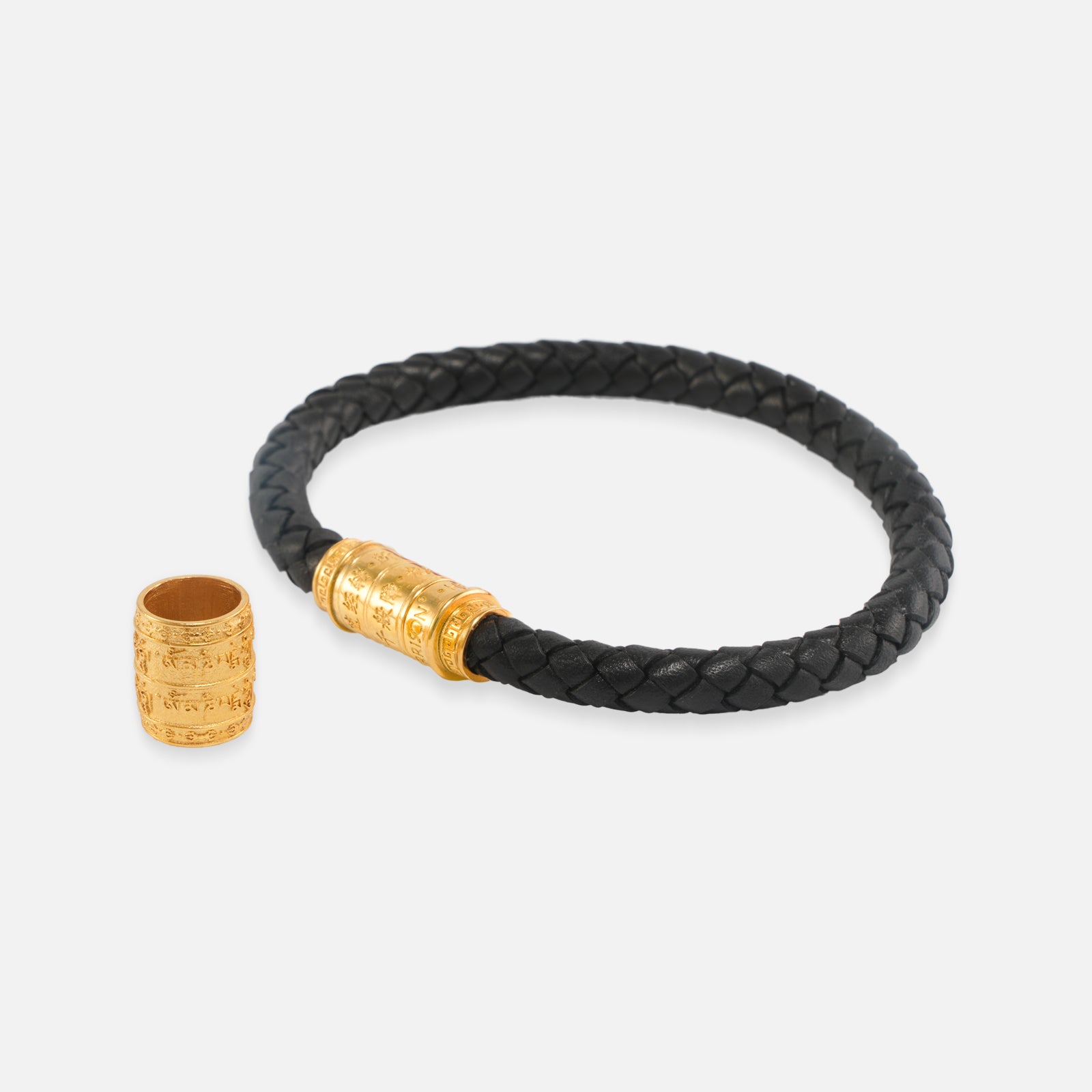 Six-Syllable Mantra (Avalokiteshvara’s Heart Mantra) · Compassion & Emotional Release · Luxury Spiritual Jewelry · Black