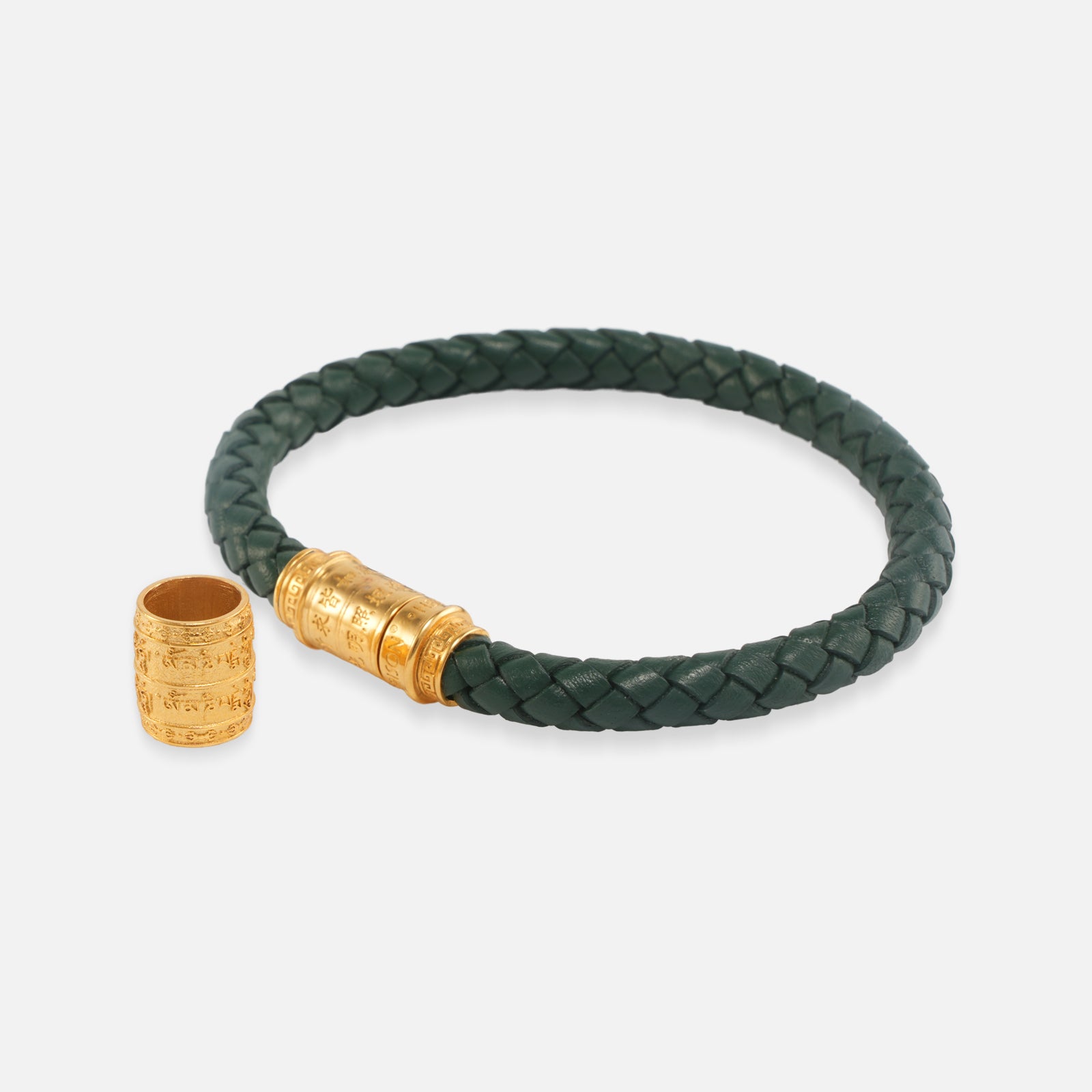 Six-Syllable Mantra (Avalokiteshvara’s Heart Mantra) · Compassion & Emotional Release · Luxury Spiritual Jewelry · Green