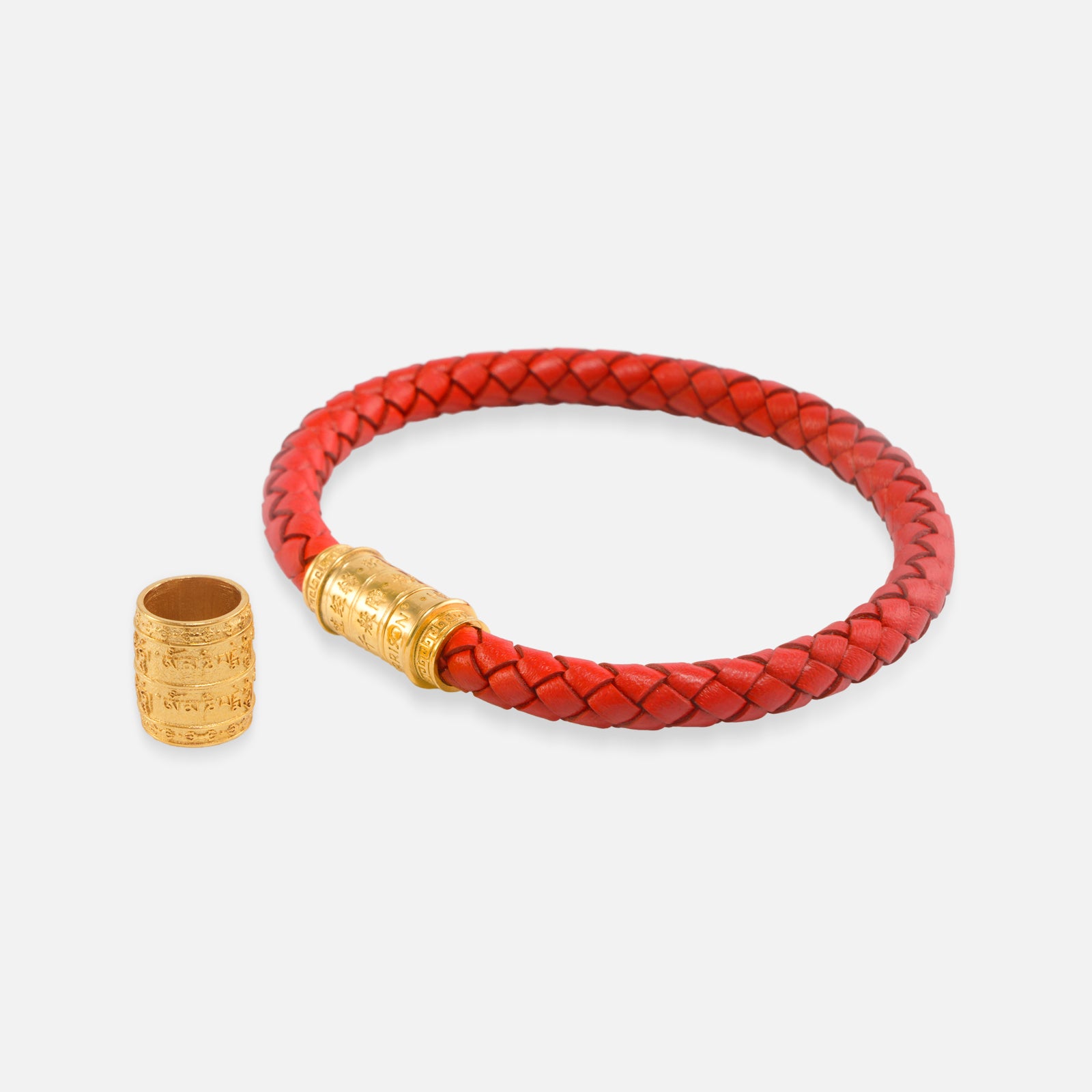 Six-Syllable Mantra (Avalokiteshvara’s Heart Mantra) · Compassion & Emotional Release · Luxury Spiritual Jewelry · Red