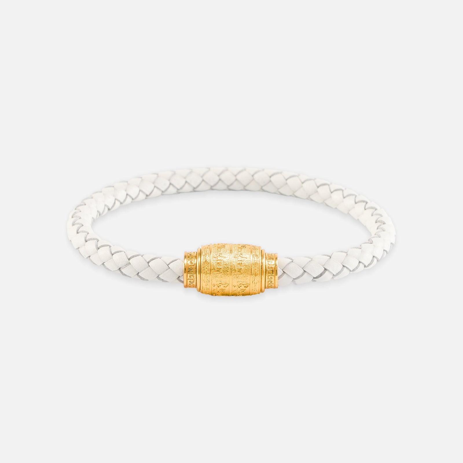 Six-Syllable Mantra (Avalokiteshvara’s Heart Mantra) · Compassion & Emotional Release · Luxury Spiritual Jewelry · White