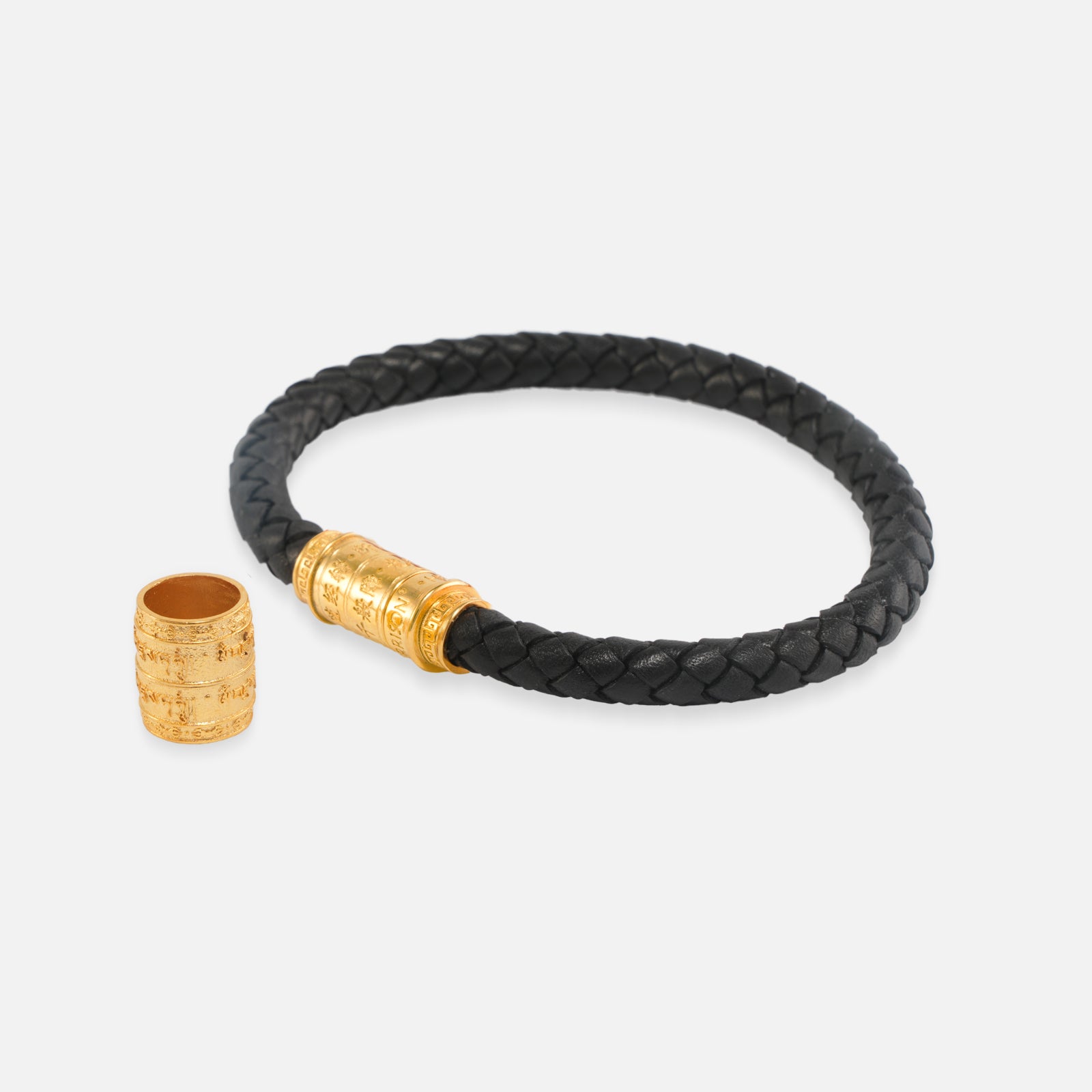 Vajrasattva (Purification Mantra) · Renewal & Inner Peace · Luxury Spiritual Jewelry · Black