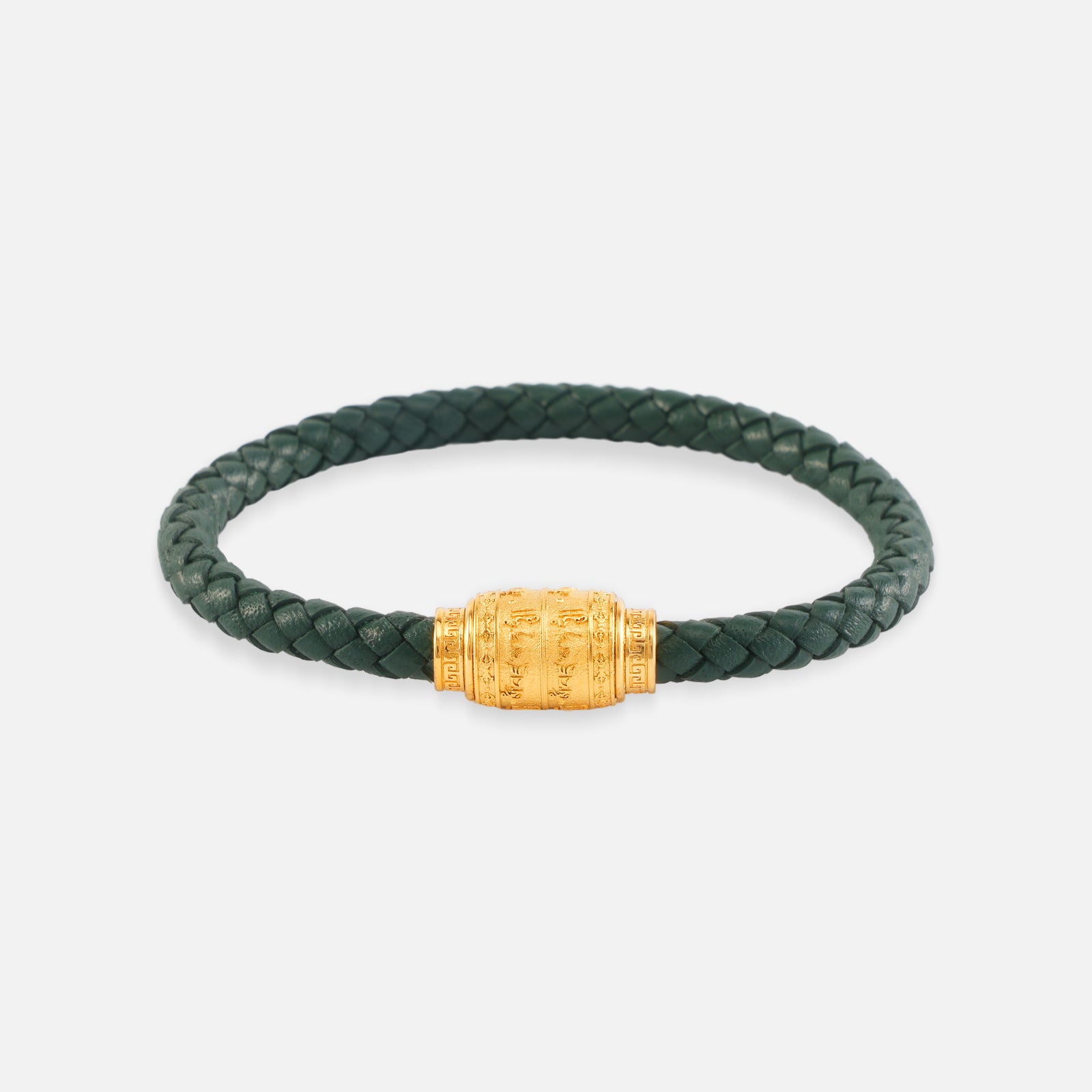 Vajrasattva (Purification Mantra) · Renewal & Inner Peace · Luxury Spiritual Jewelry · Green