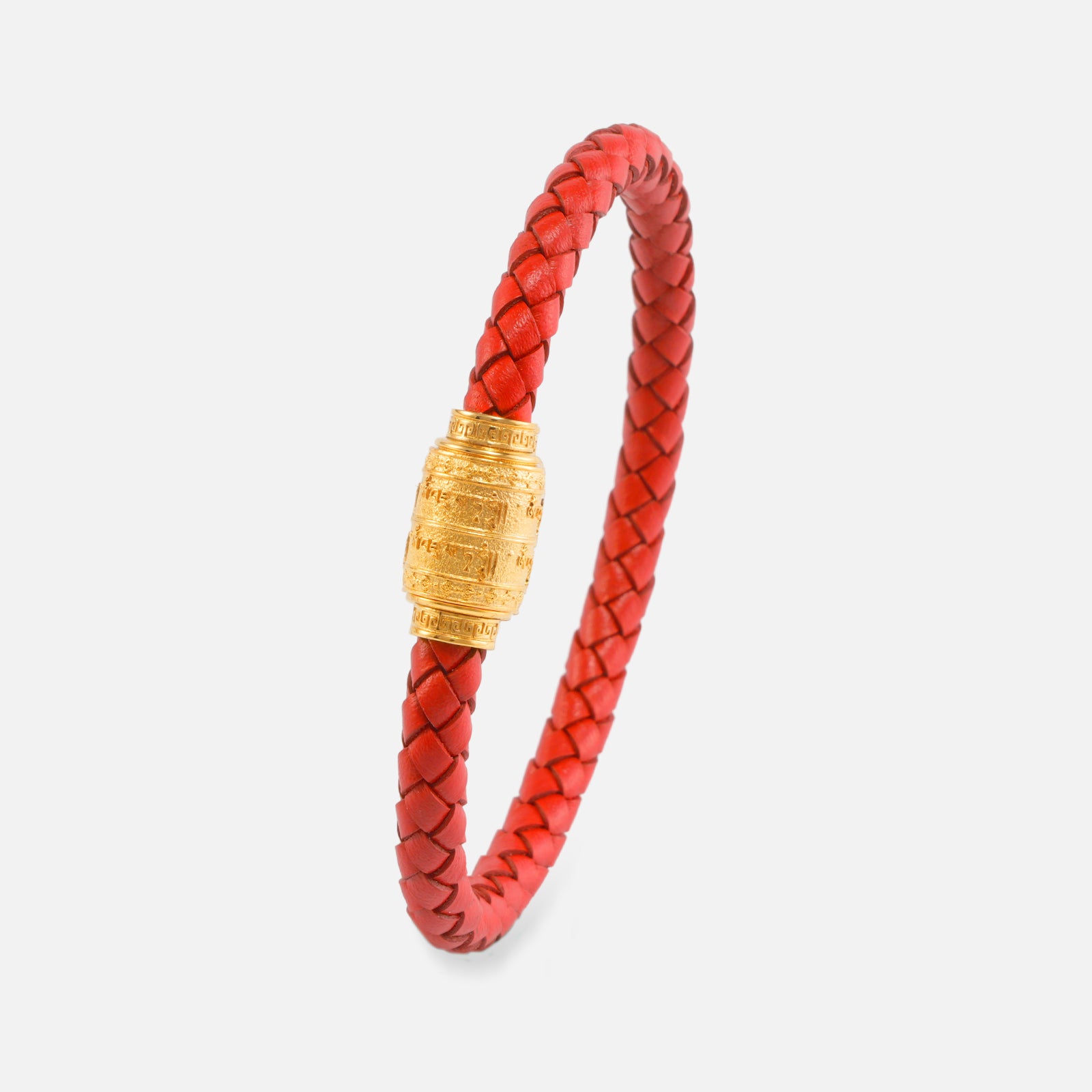 Vajrasattva (Purification Mantra) · Renewal & Inner Peace · Luxury Spiritual Jewelry · Red