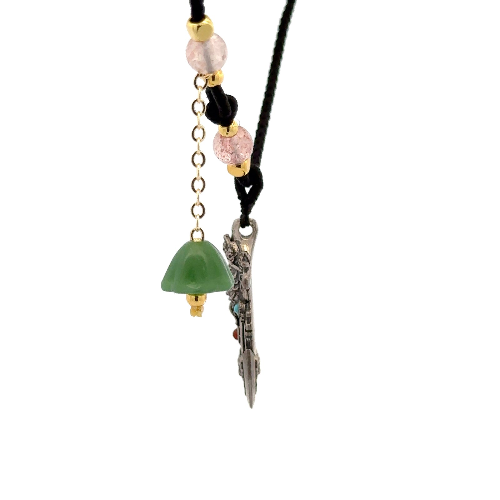 Devotional Pendant · Zaqi Ram Vajra Axe · Silver, Gilt · Henrrison · LCP 1725